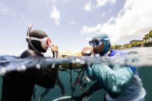 Blue Freedom Apnea Open Water Freediving Breathing Exercise