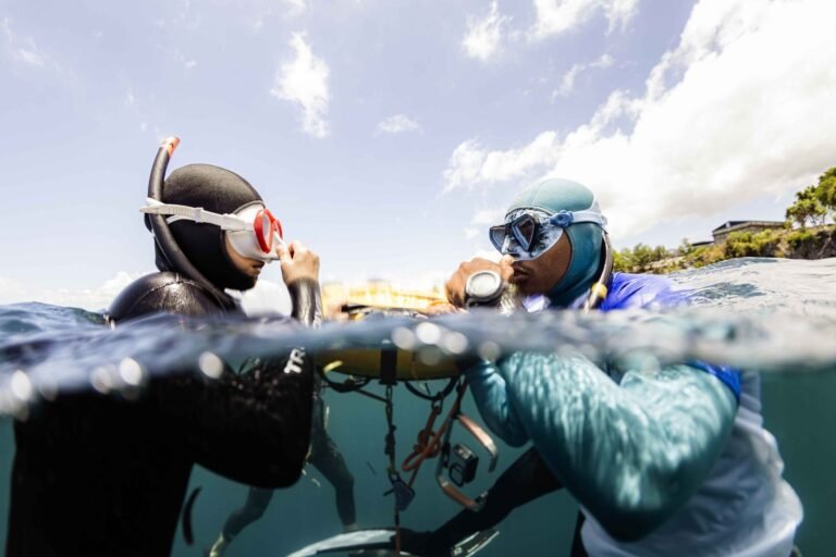 Blue Freedom Apnea Open Water Freediving Breathing Exercise